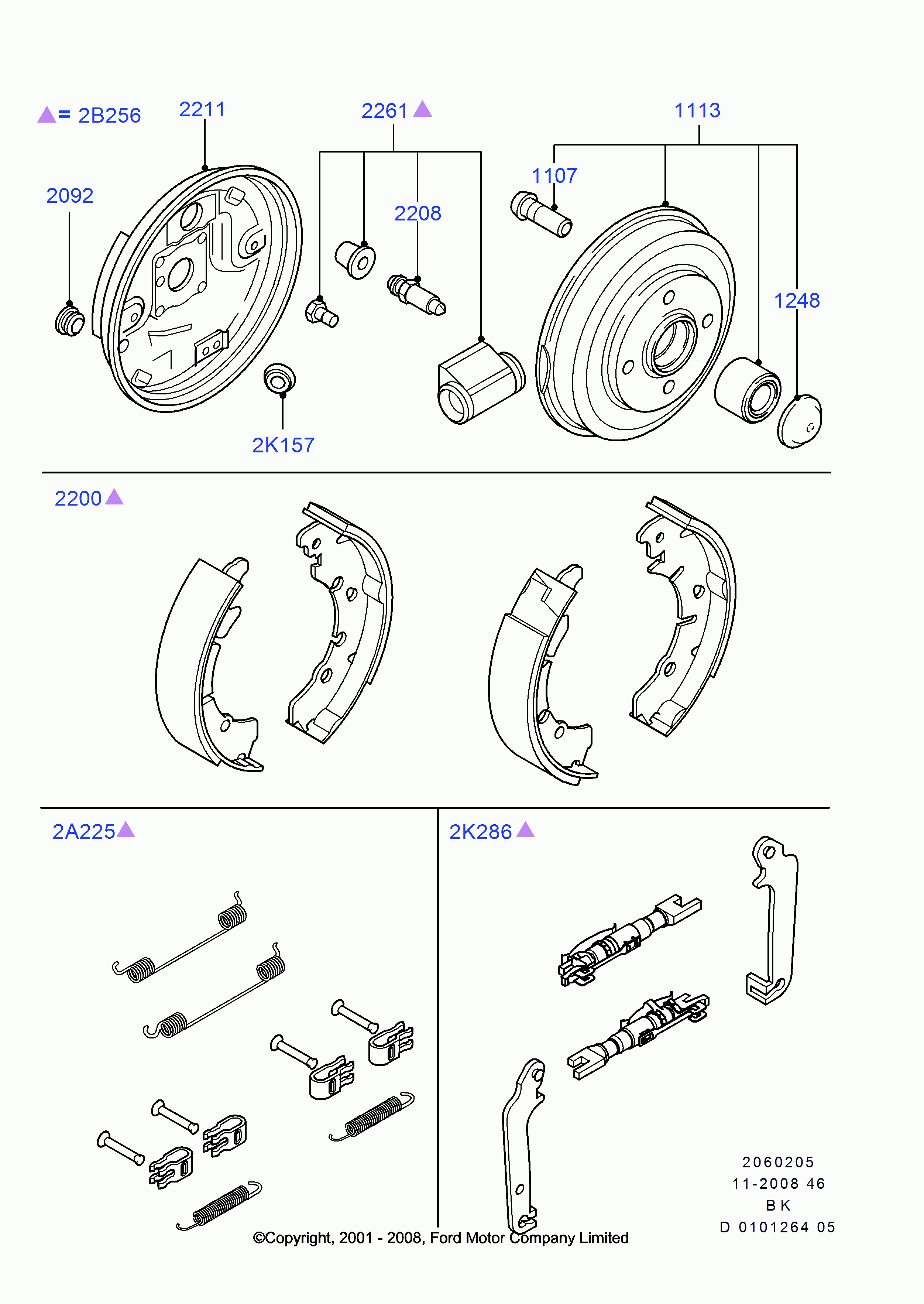 FORD 1236882 - Jarrukenkäsarja onlydrive.pro