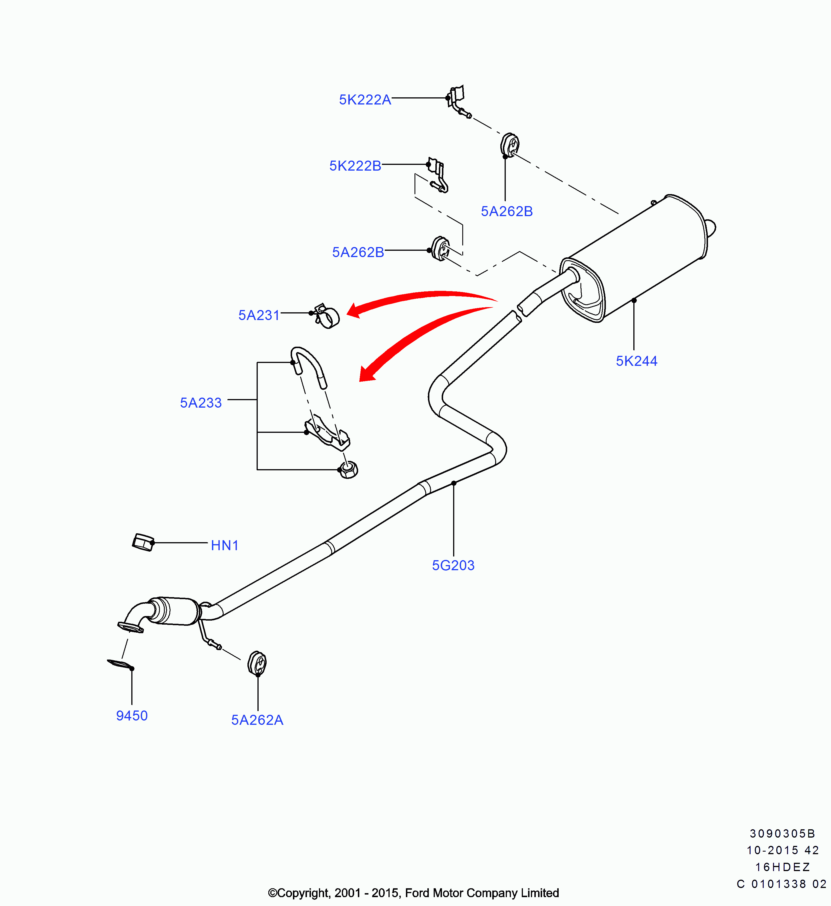 MAZDA 1223916 - Holding Bracket, silencer onlydrive.pro