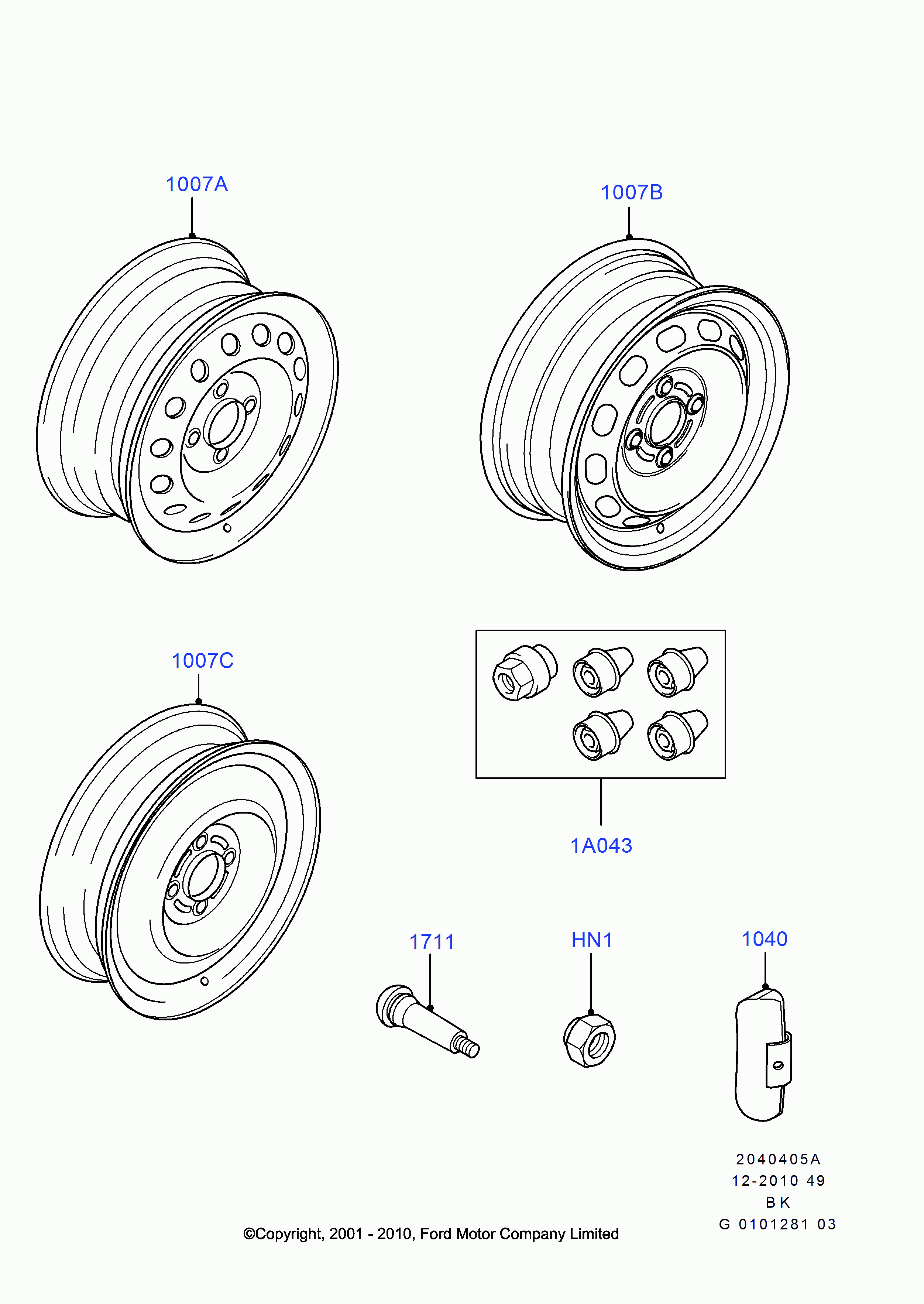 FORD 1064104 - Rim onlydrive.pro