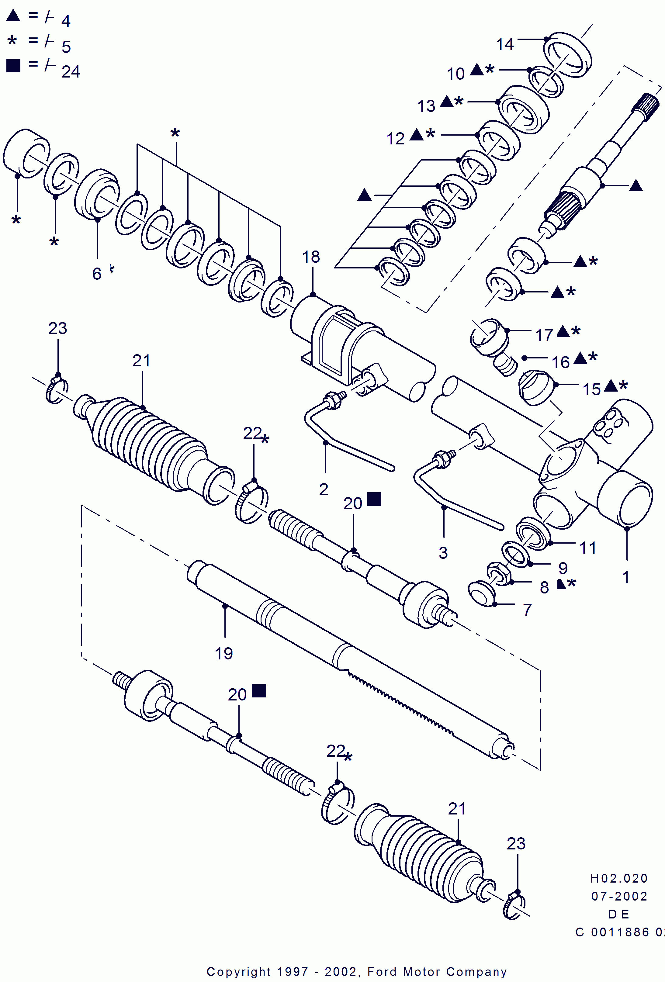 FORD 6185338 - Aksiālais šarnīrs, Stūres šķērsstiepnis onlydrive.pro