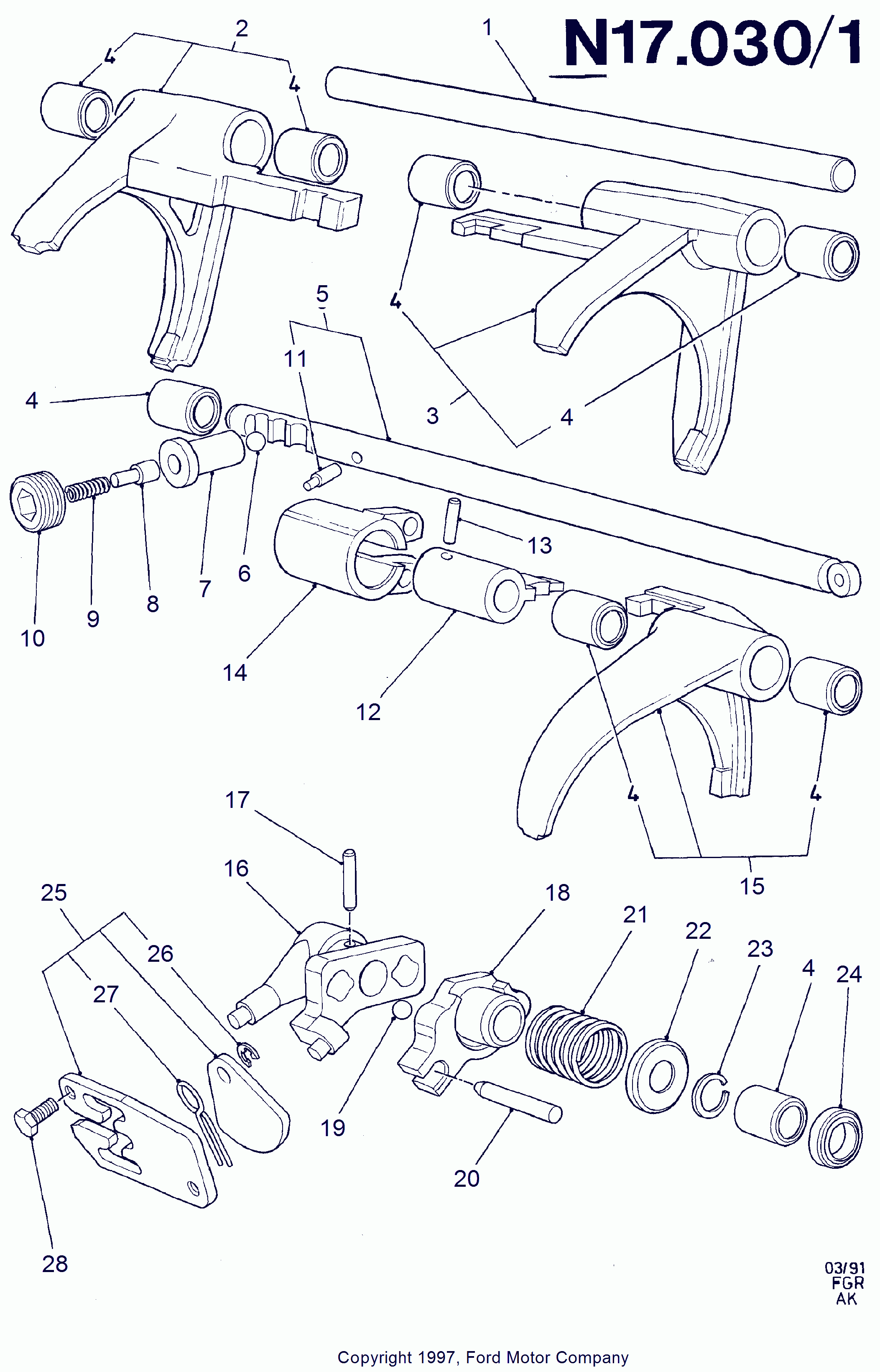 FORD 1336621 - Shaft Seal, manual transmission onlydrive.pro