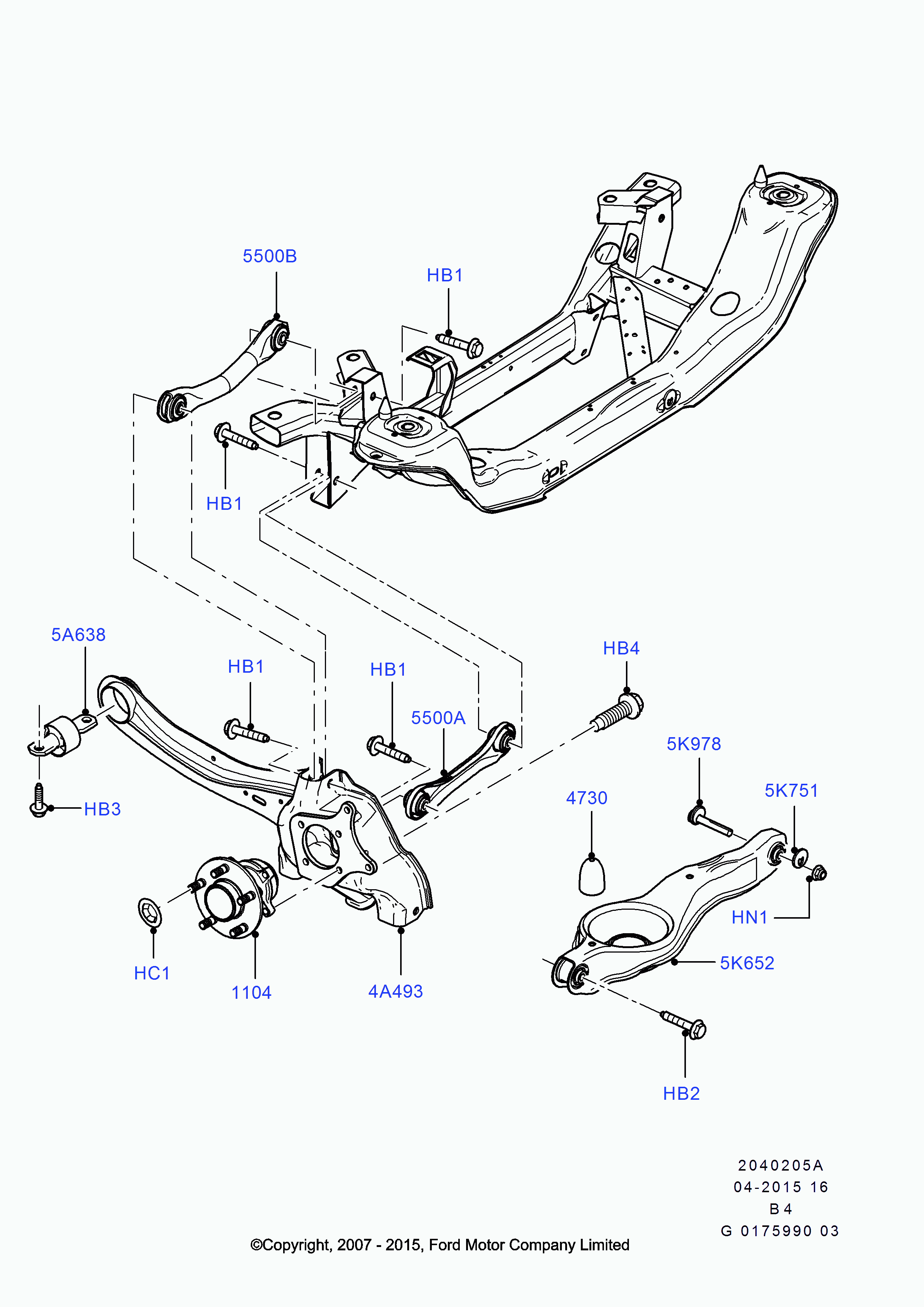 FORD 1517403 - Neatkarīgās balstiekārtas svira, Riteņa piekare onlydrive.pro