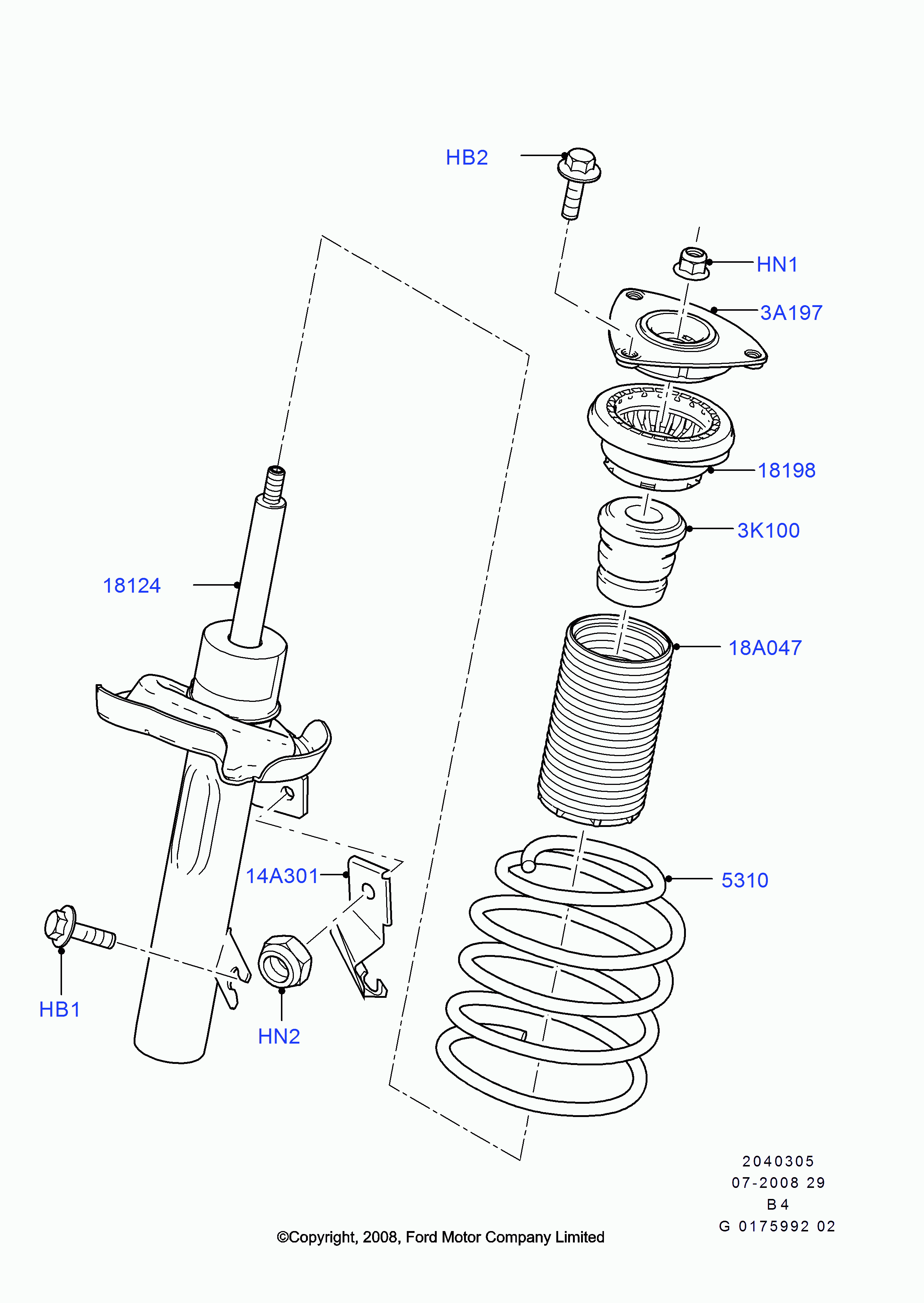 FORD 1570032 - Amort onlydrive.pro