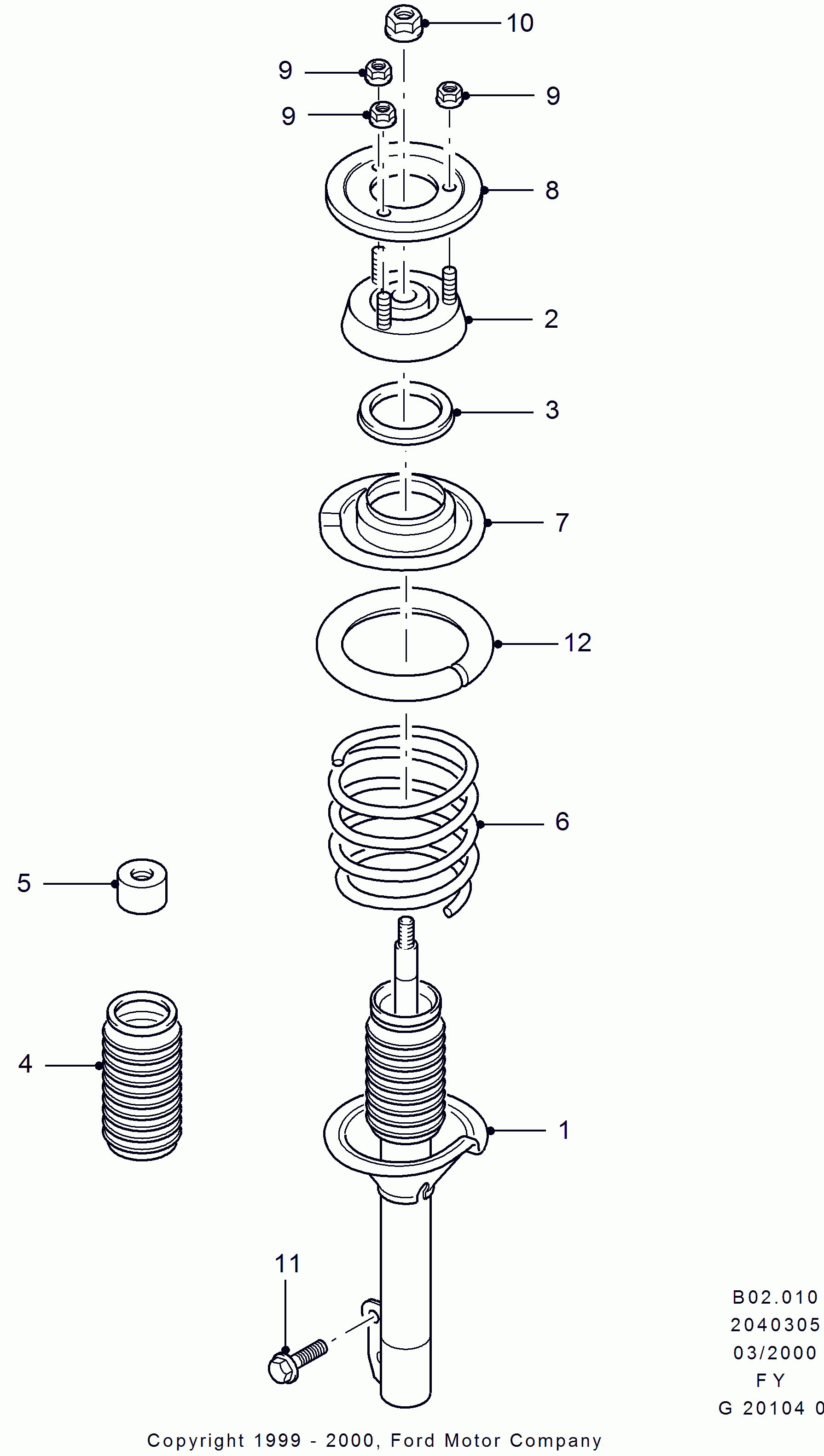 FORD 1103725 - Laager,amorditugilaager onlydrive.pro