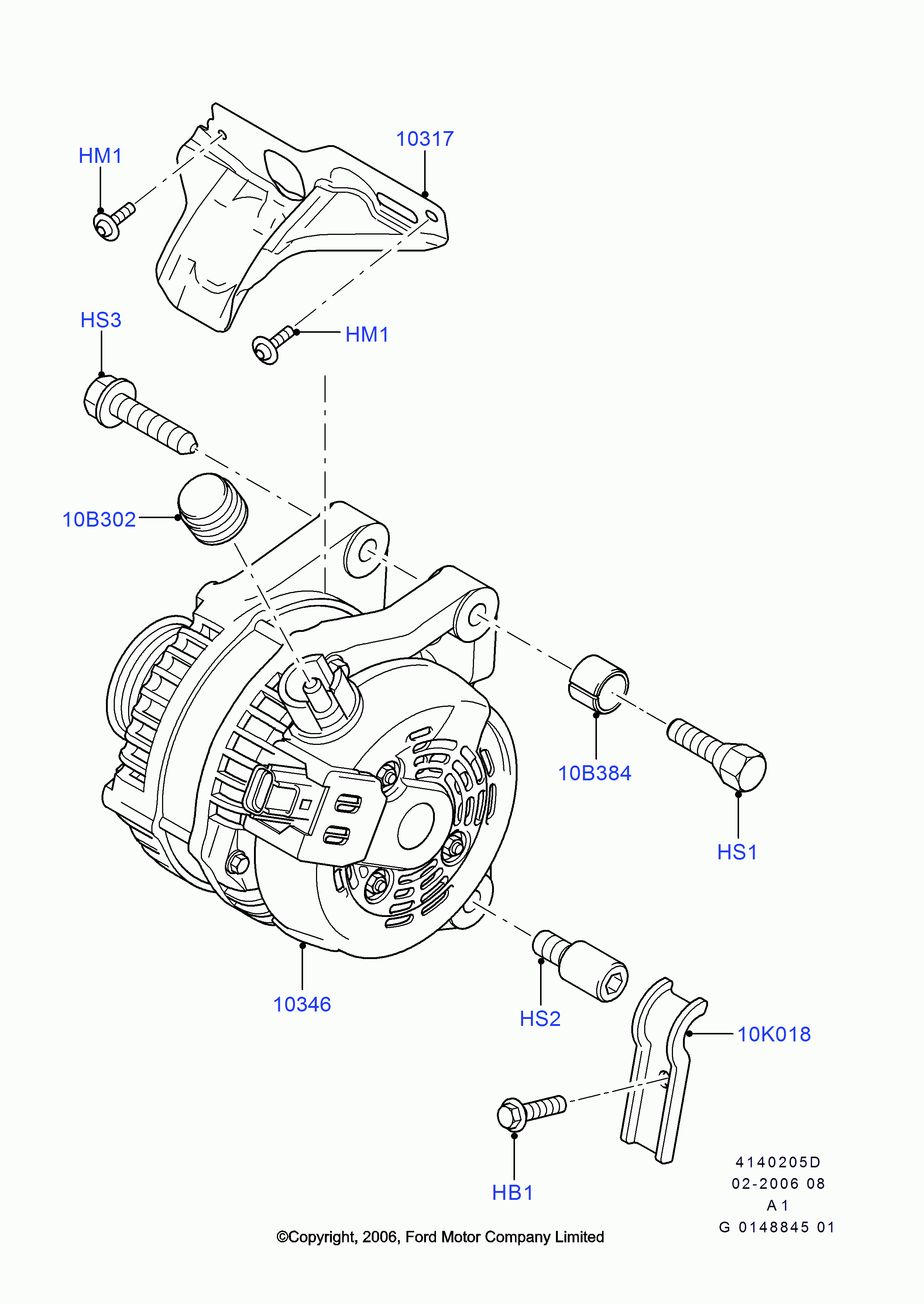 FORD 1 387 927 - Генератор onlydrive.pro