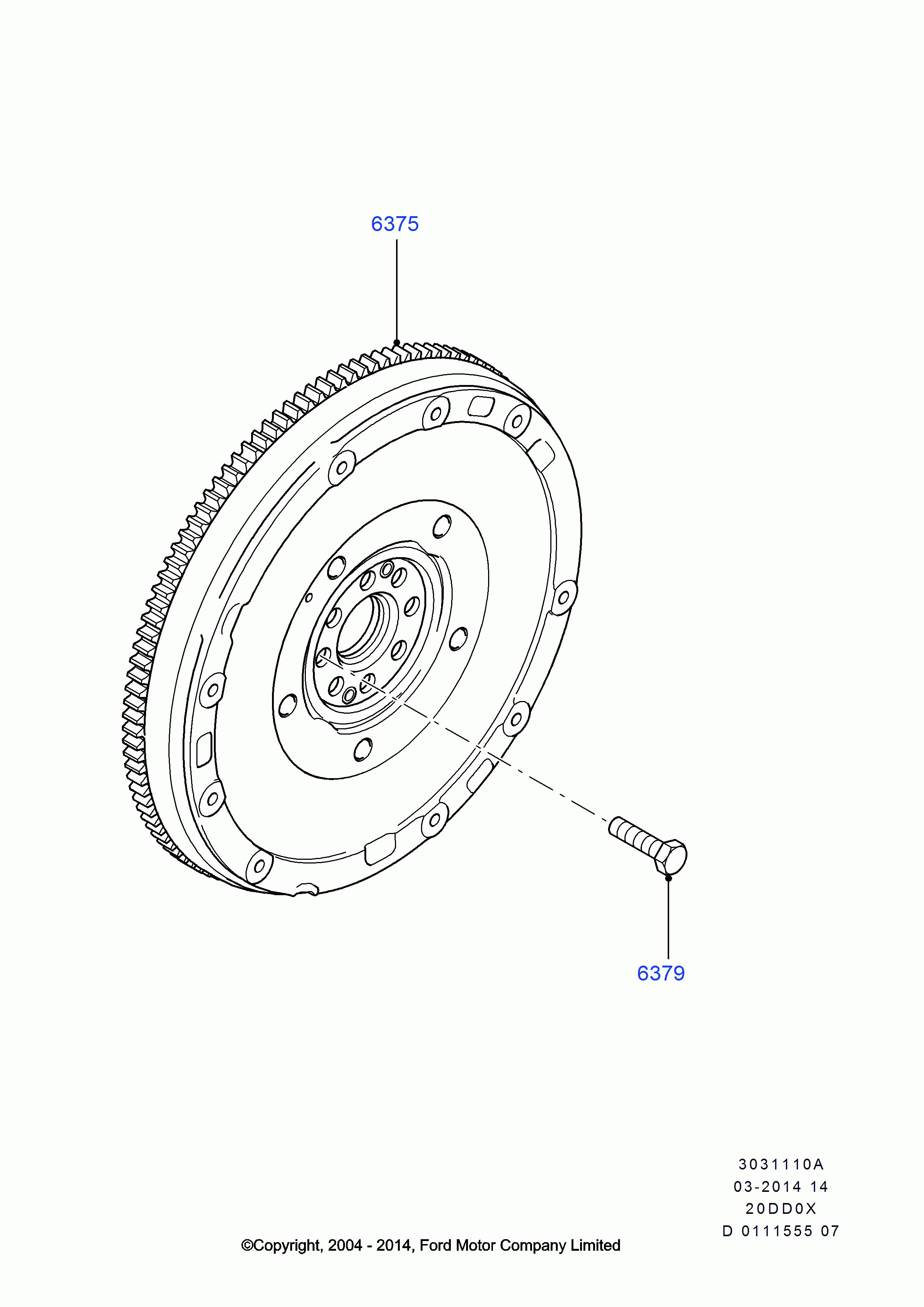 FORD 1641008 - Screw onlydrive.pro