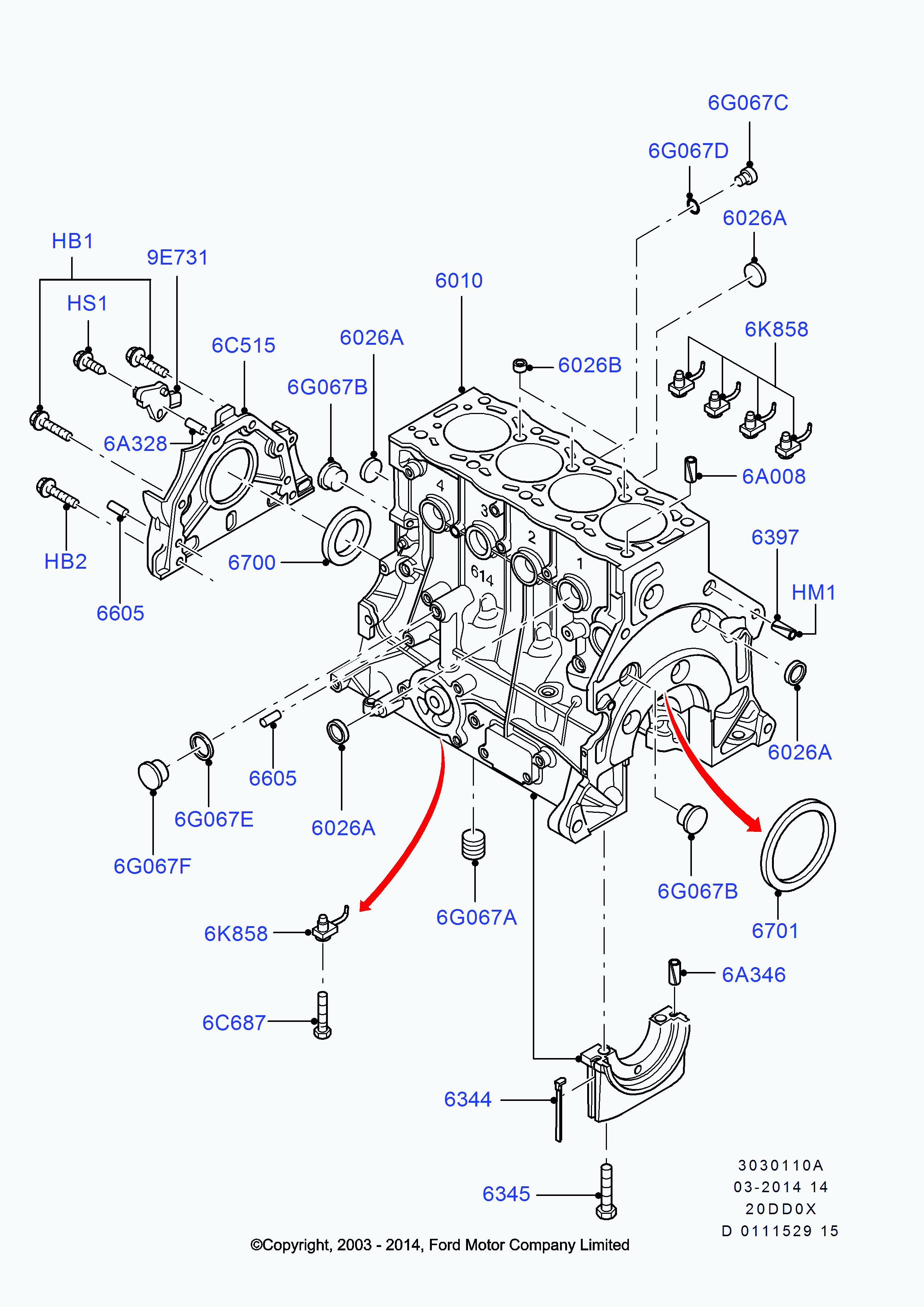 FORD 1 231 925 - Sensor, crankshaft pulse onlydrive.pro