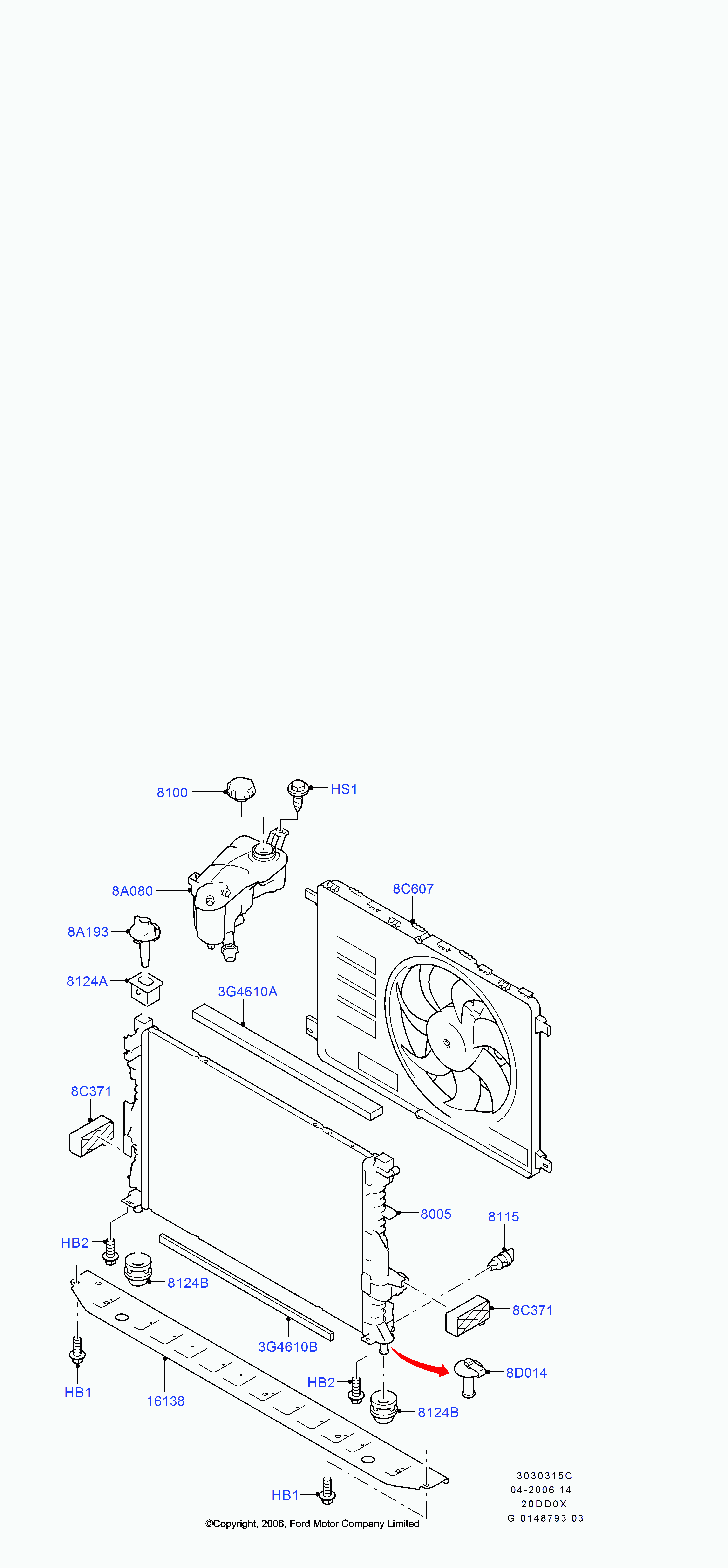 FORD 1593900 - Ventilaator,mootorijahutus onlydrive.pro