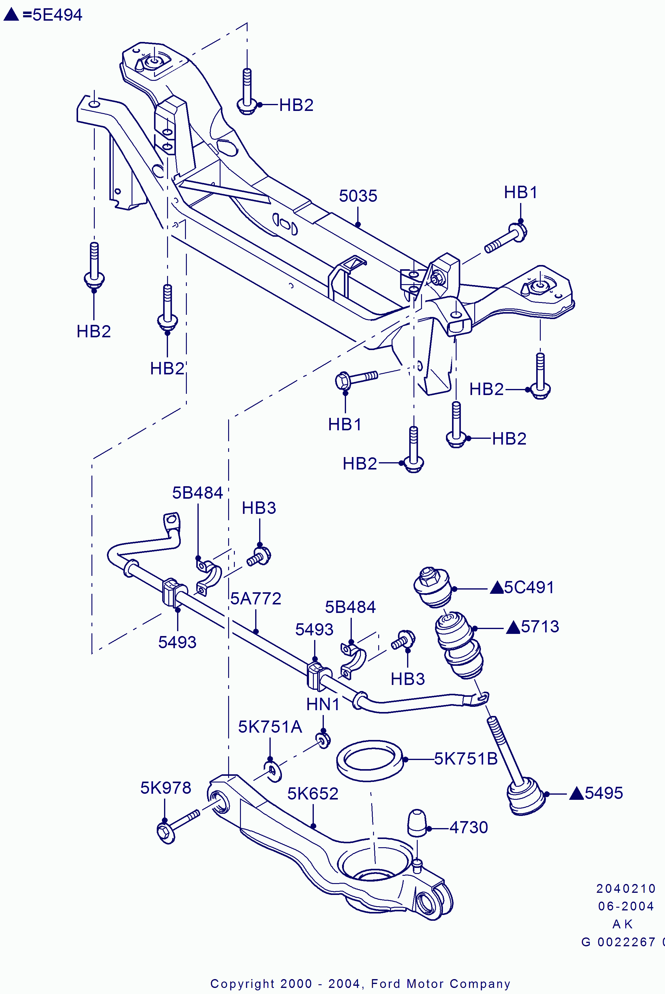 FORD 1487402 - Rod / Strut, stabiliser onlydrive.pro