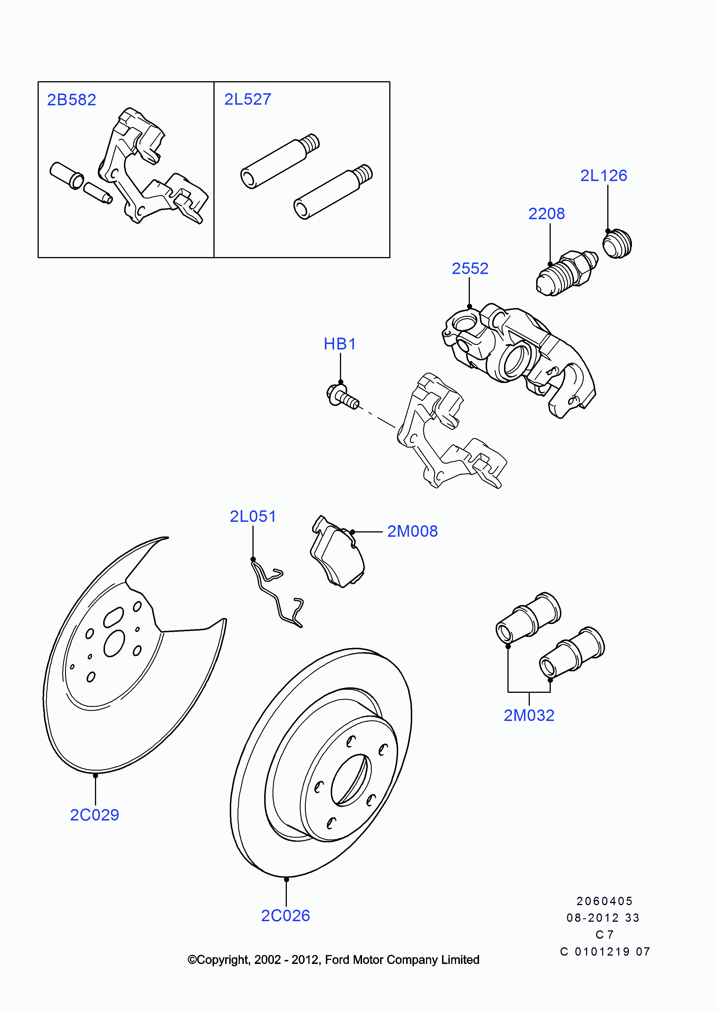 FORD 1362868 - Brake Disc onlydrive.pro