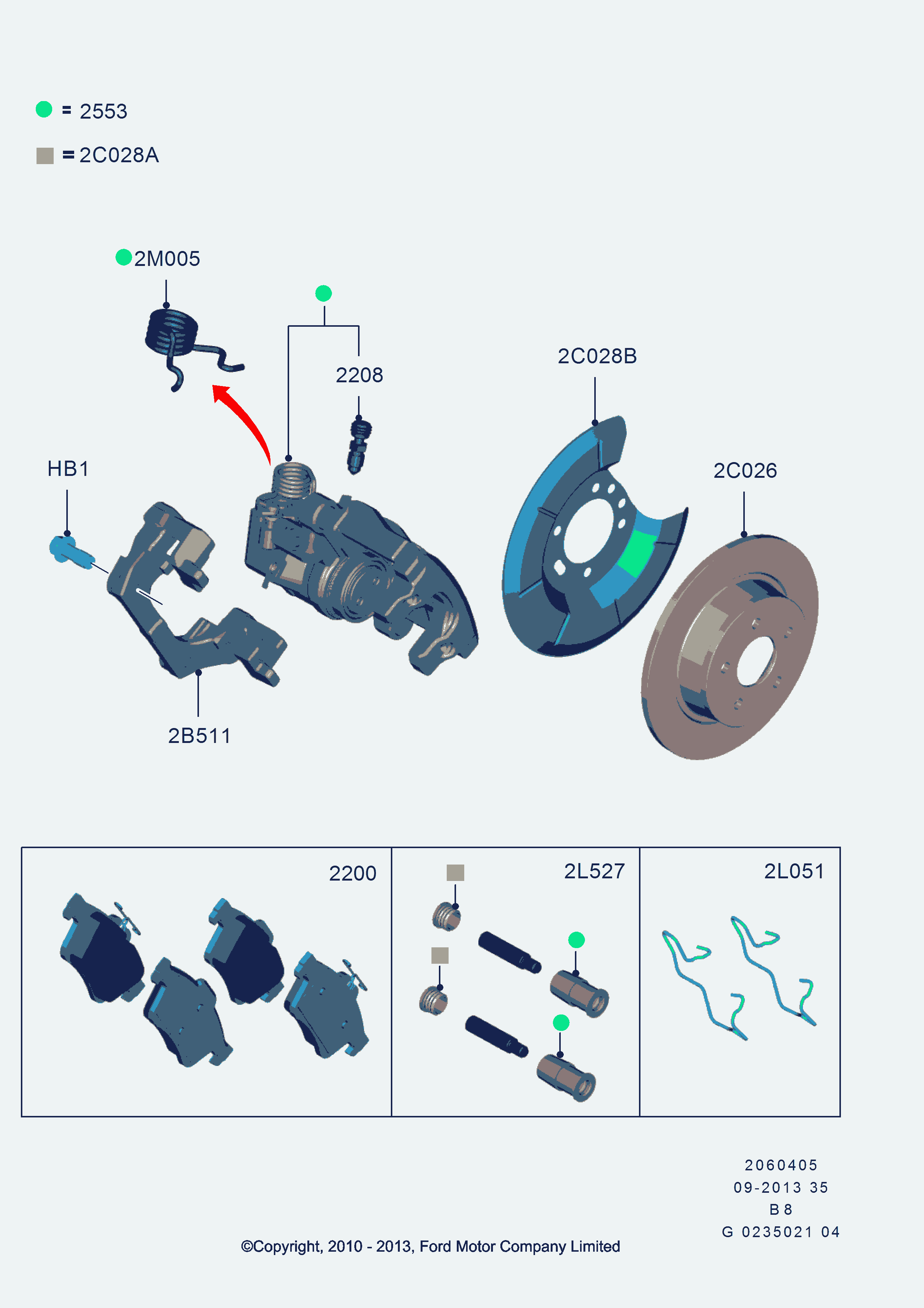 FORD 1 683 374 - Brake Pad Set, disc brake onlydrive.pro