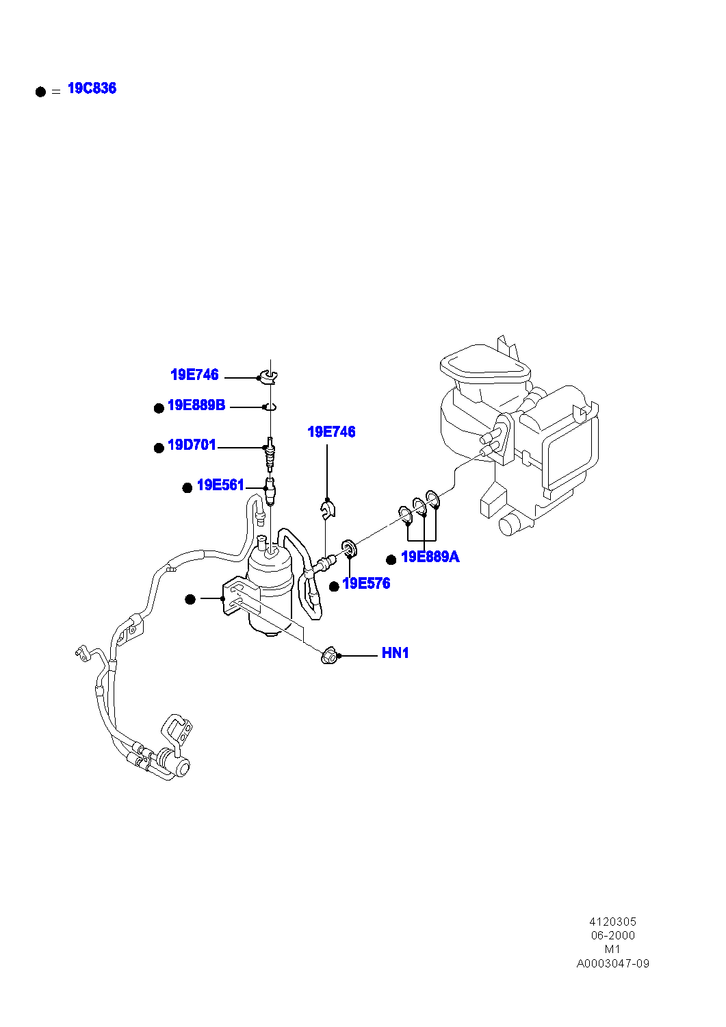 FORD 3306861 - Расширительный клапан, кондиционер onlydrive.pro