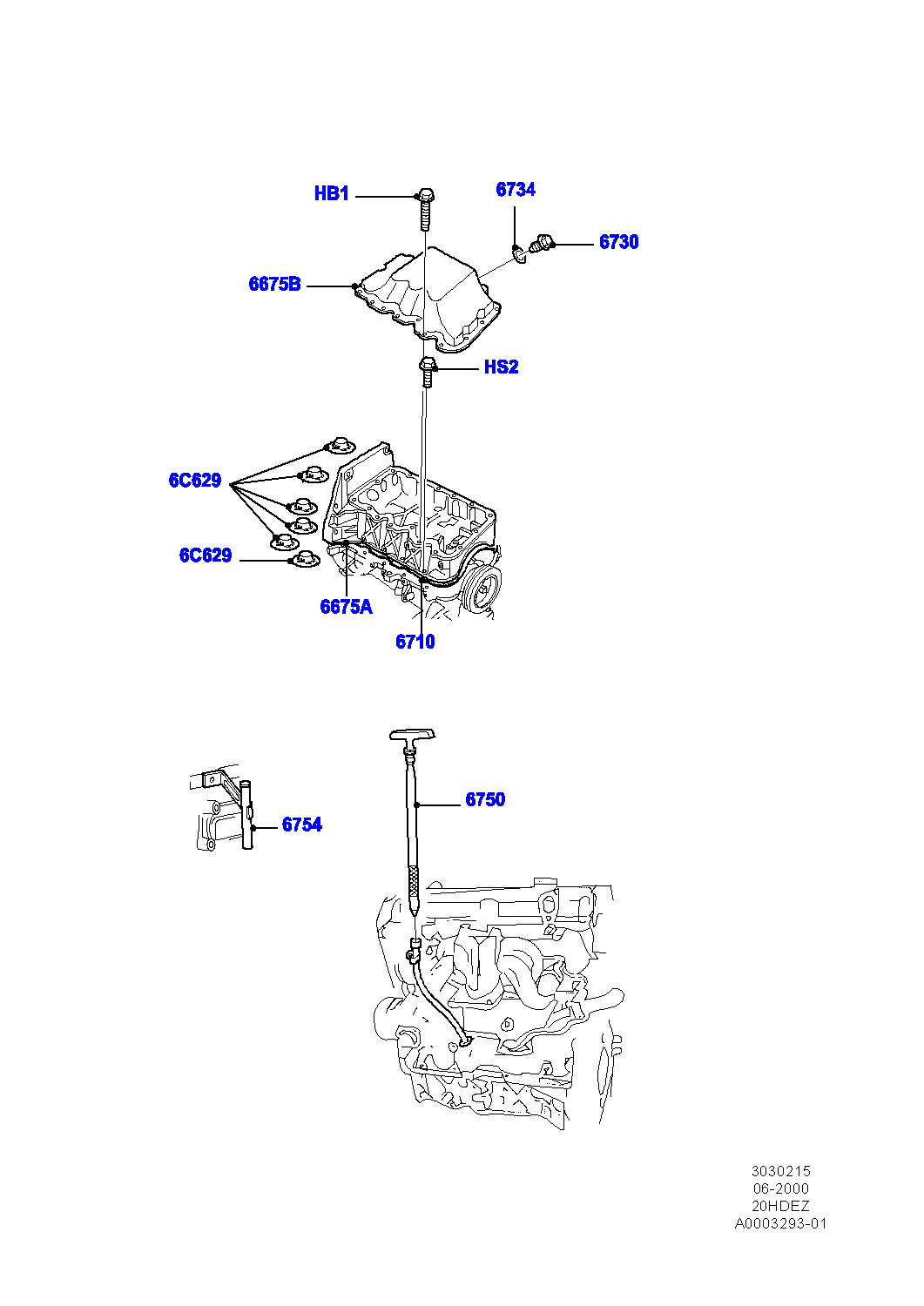 FORD 1 078 707 - Blīve, Eļļas vācele onlydrive.pro