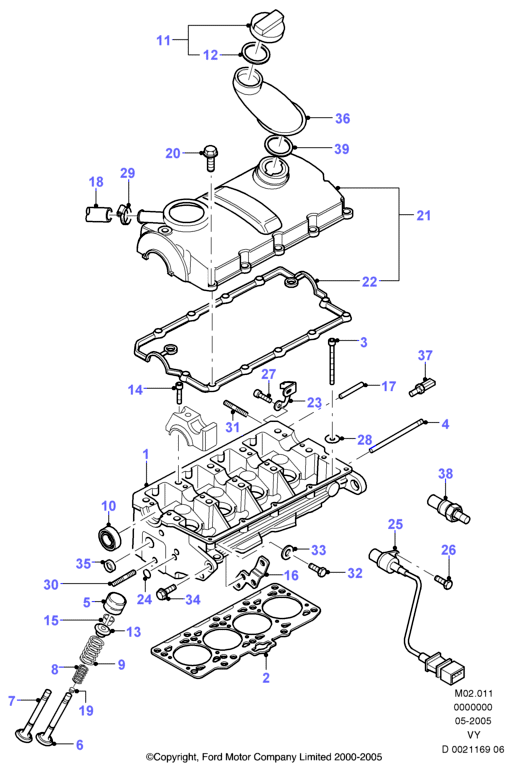 FORD 1426035 - Толкатель, гидрокомпенсатор onlydrive.pro