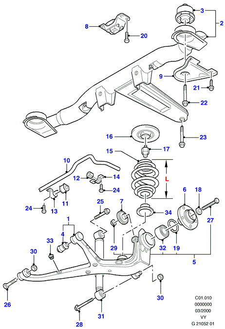 FORD 1097529 - Bearing Bush, stabiliser onlydrive.pro