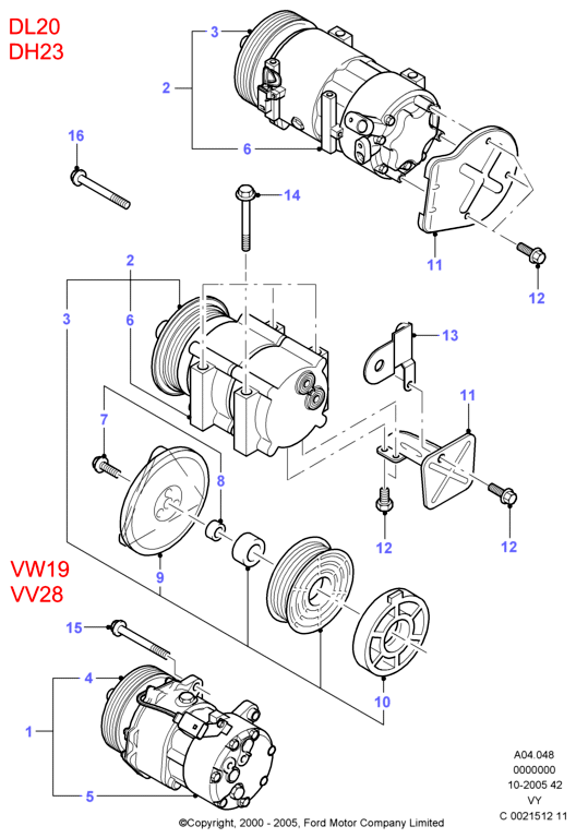 Seat 1458685 - Kompresorius, oro kondicionierius onlydrive.pro