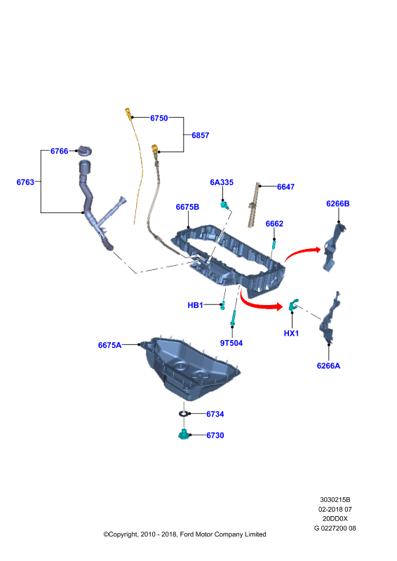 FORD 1 715 336 - Korķis, Eļļas vācele onlydrive.pro