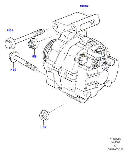 FORD 1 543 764 - Alternator onlydrive.pro