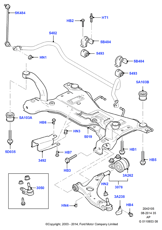 FORD 1420795 - Tukivarsi, pyöräntuenta onlydrive.pro