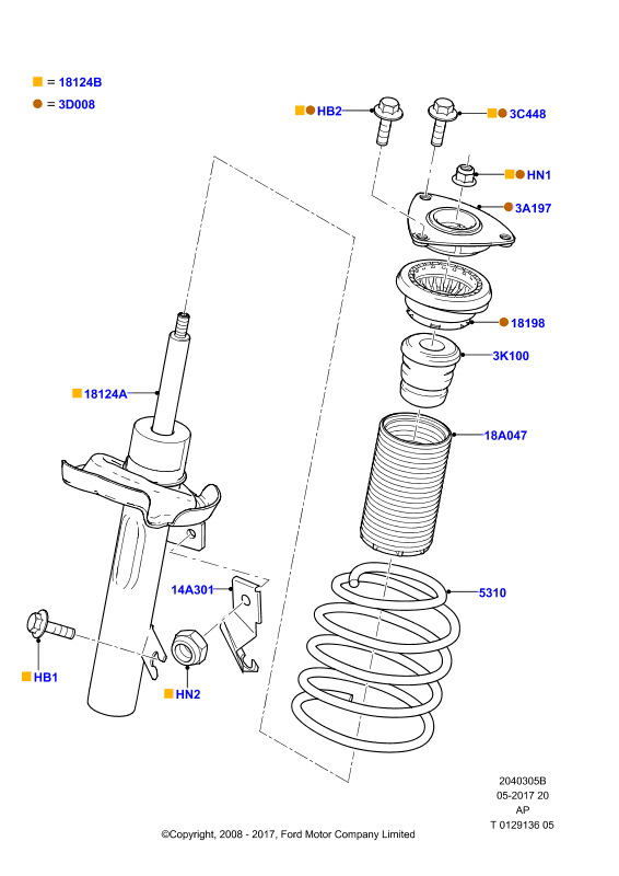 FORD 1619269 - Shock Absorber onlydrive.pro