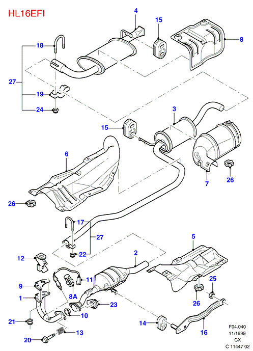 FORD 6 716 054 - Oxygen, Lambda Sensor onlydrive.pro