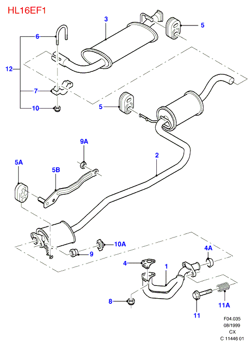 FORD 1 096 823 - Pipe Connector, exhaust system onlydrive.pro