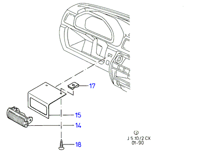 FORD 6 079 730 - Kvēlspuldze, Instrumentu paneļa apgaismojums onlydrive.pro