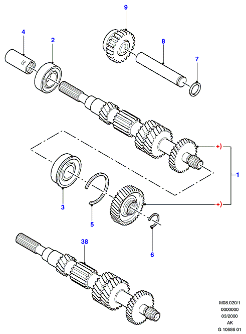 FORD 1051859 - Lempų rinkinys, stabdžių žibintas onlydrive.pro