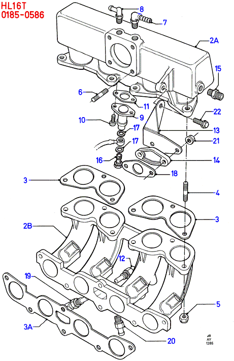 BMW 1 626 473 - Inlet manifold: 1 pcs. onlydrive.pro