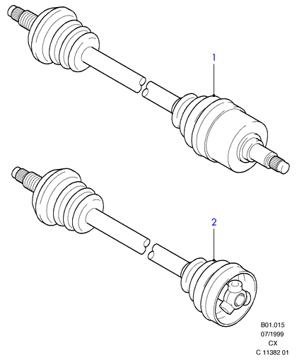 FORD 1015563 - Drive Shaft onlydrive.pro