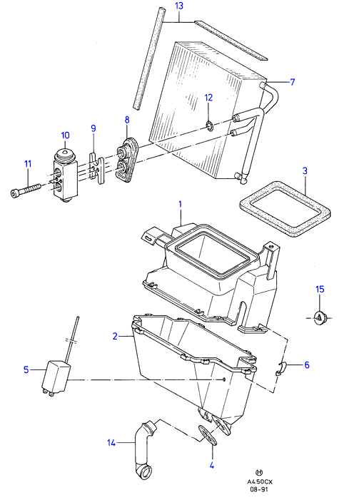 FORD 7 062 315 - Expansion Valve, air conditioning onlydrive.pro