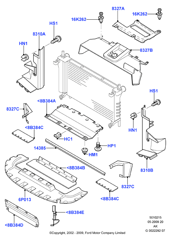 FORD 1104089 - Engine Cover onlydrive.pro