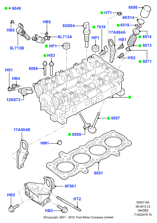 FORD 1 037 465 - Датчик импульсов, коленвал onlydrive.pro