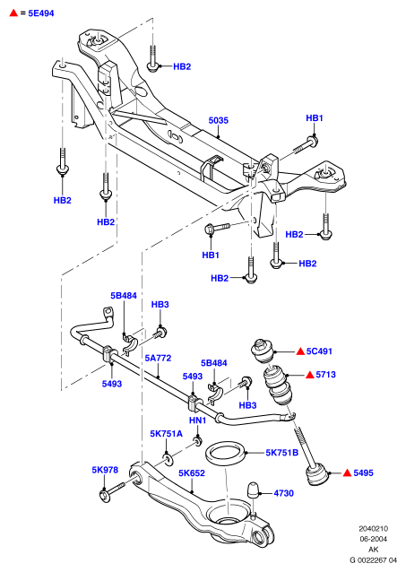 FORD 1064128 - Vikšro valdymo svirtis onlydrive.pro