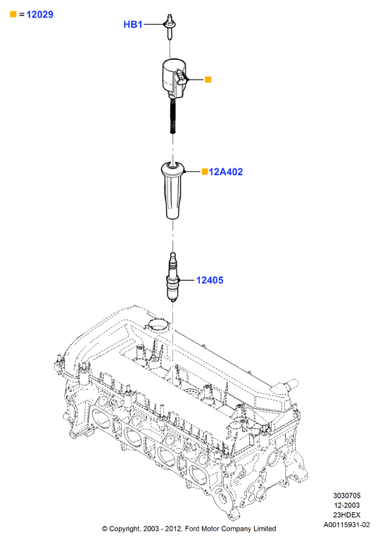 FORD 5249907 - Spark Plug onlydrive.pro