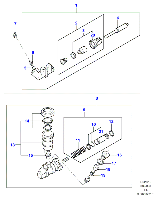 FORD 3688231 - Slave Cylinder, clutch onlydrive.pro