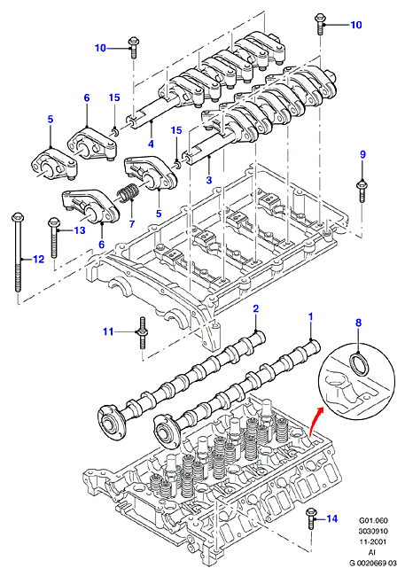 FORD 1 139 357 - Shaft Seal, camshaft onlydrive.pro