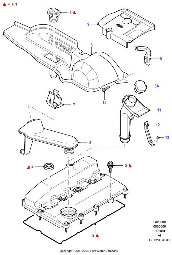 FORD 1121699 - Sealing Cap, oil filling port onlydrive.pro