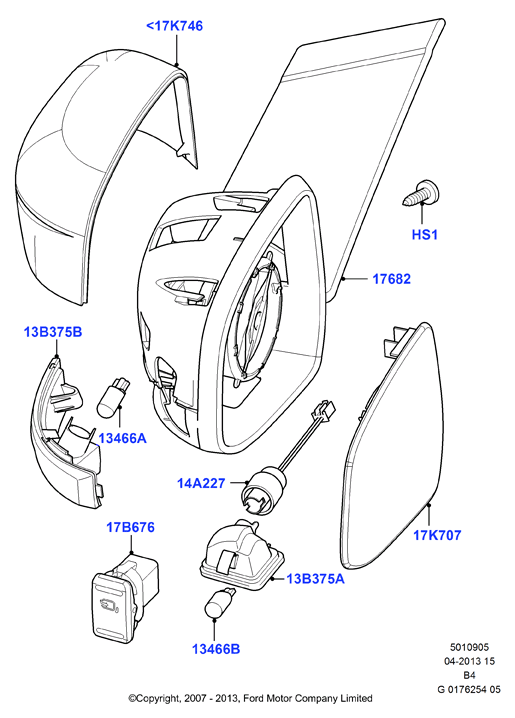 FORD 1538488 - Фонарь указателя поворота onlydrive.pro