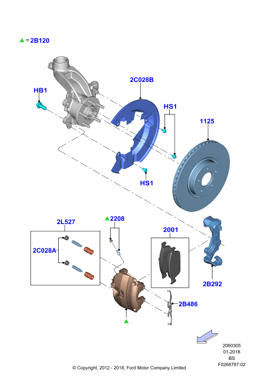 FORD 1 797 211 - Brake Pad Set, disc brake onlydrive.pro