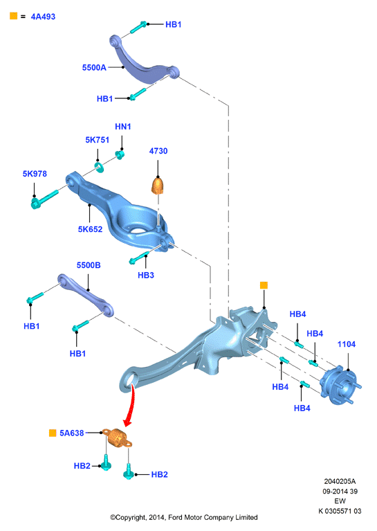 Volvo 1703145 - Bush of Control / Trailing Arm onlydrive.pro