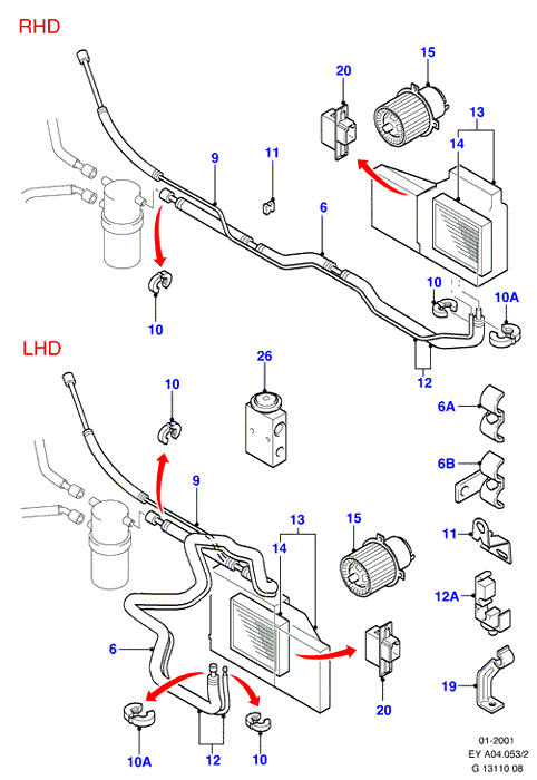 FORD 1 405 777 - Air conditioning system components: 1 pcs. onlydrive.pro