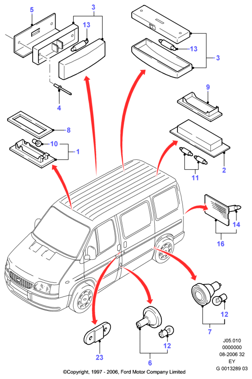 FORD 6168879 - Switch, door contact onlydrive.pro