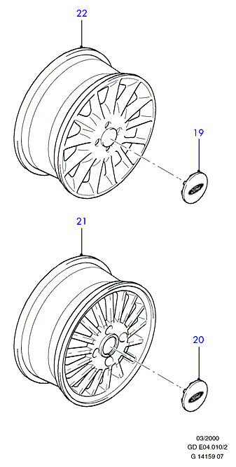 FORD 1 366 432 - Wheel Nut onlydrive.pro