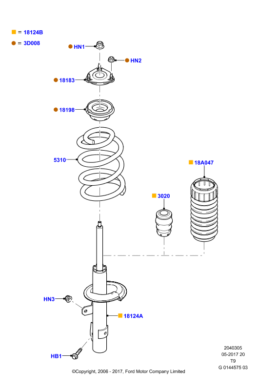 FORD 1 377 973* - Pakabos statramsčio atraminis guolis onlydrive.pro