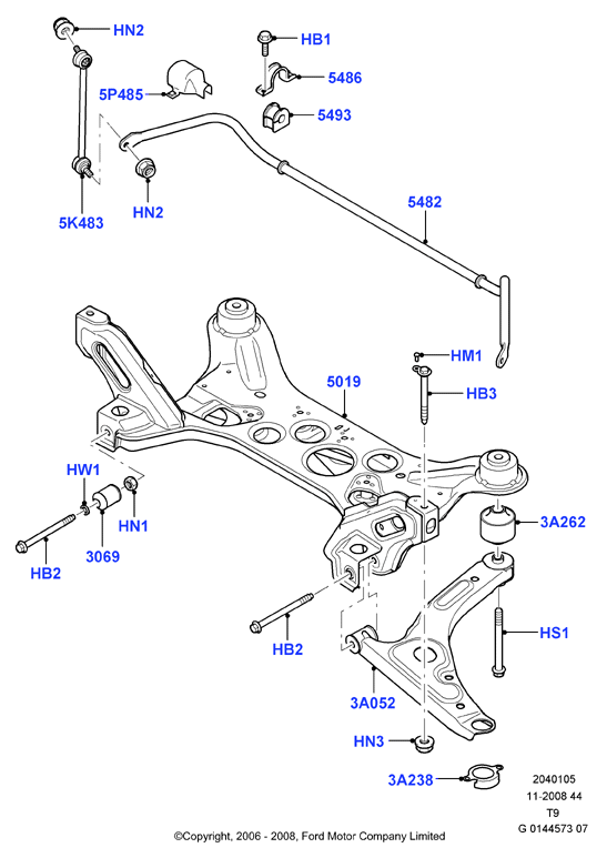 FORD 1386613 - Repair Kit, wheel suspension onlydrive.pro