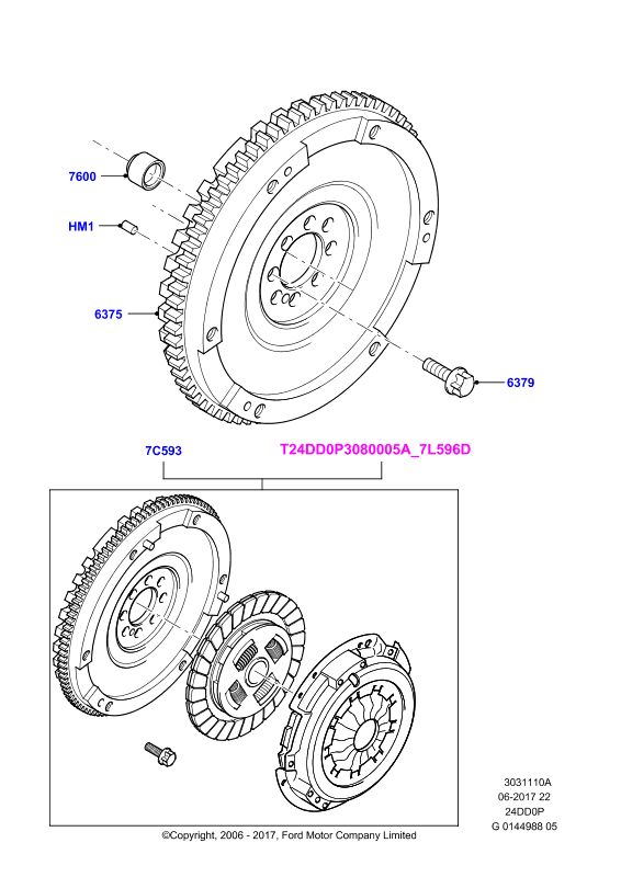 FORD 1858770 - Vauhtipyörä onlydrive.pro