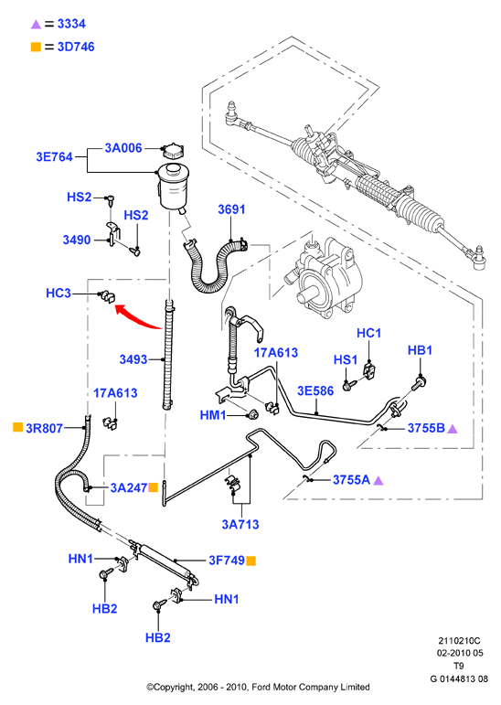 FORD 1212679 - Seal Ring, coolant tube onlydrive.pro