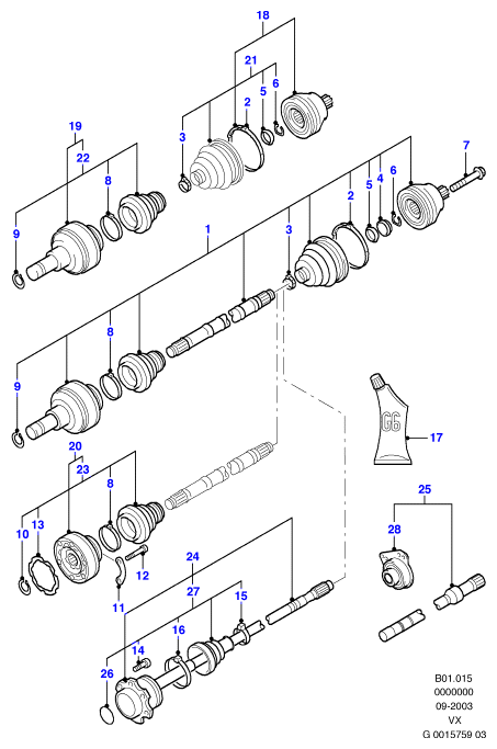 FORD 1358766 - Bellow, drive shaft onlydrive.pro