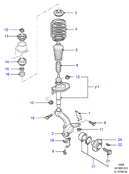 FORD 1001400 - Coil Spring onlydrive.pro